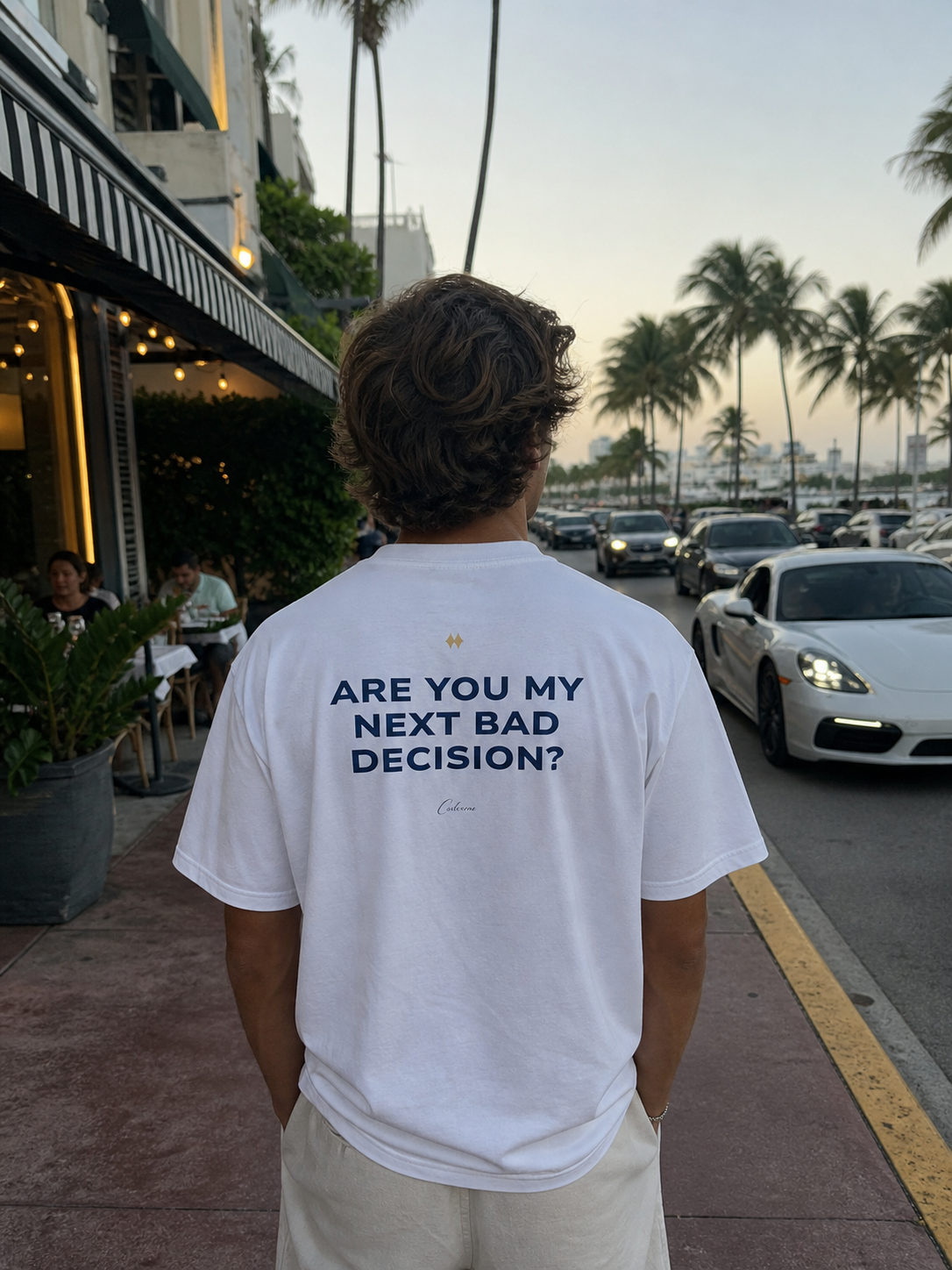 Are You My Next Bad Decision? Classic White Tee