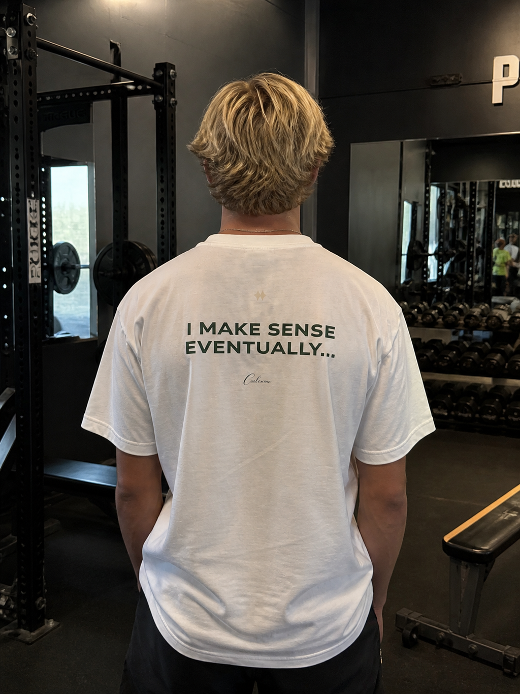 I Make Sense Eventually... Classic White Tee