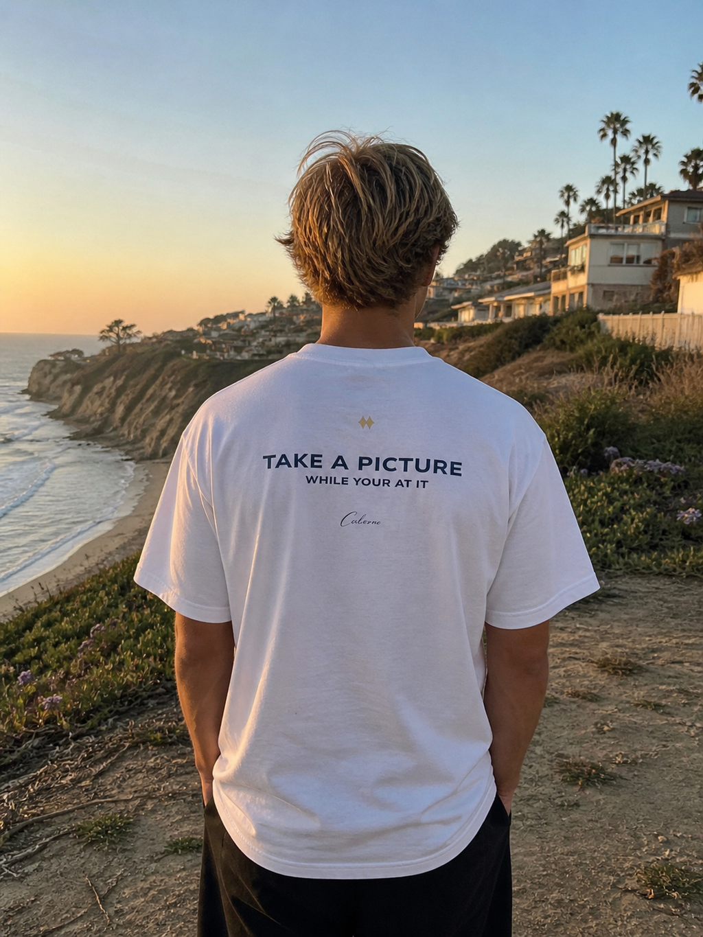 Take A Picture While Your At It Classic White Tee